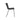 Silla exterior Cup negro mate
