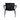 Sillón exterior Cup negro mate
