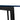 Mesa Gerona negra 180CM
